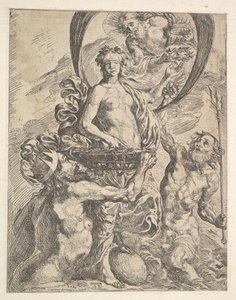 Jupiter, Pluto und Neptun bieten ihr Reichtum der Fortuna an