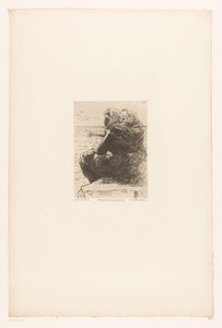 Rastende Frauen an der Küste von Pierre Celestin Billet