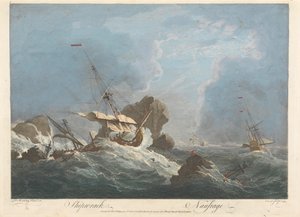 Schiffbruch von Pierre Charles Canot