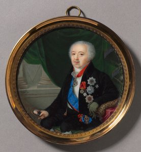 Porträt von Prinz Alexander Bezborodko von Pierre Charles Cior