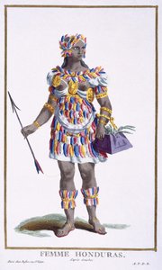 Eine Frau aus Honduras, 1780