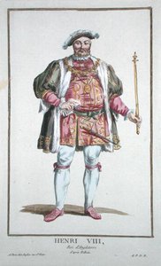 Heinrich VIII. (1491-1547) König von England (1509-47) aus 