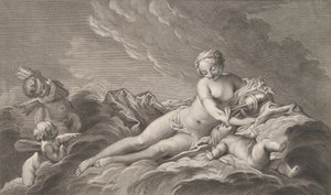 Venus gibt Nektar an Amor