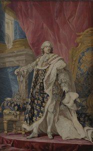 Porträt von Ludwig XV. in seiner königlichen Tracht, ca. 1769