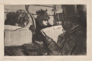 Abendzug (Le Train du Soir) von Pierre Georges Jeanniot