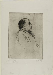 Porträt von Degas