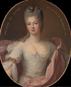 Marie Adélaïde de Savoie 1685-1712, Herzogin von Burgund, 1710