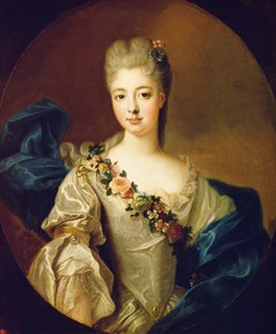 Porträt von Charlotte Aglaé von Orléans