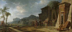 Alexander am Grab von Kyros dem Großen, 1796