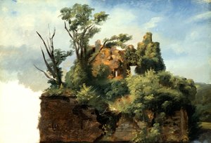 Landschaft mit Ruinen, ca. 1782-85