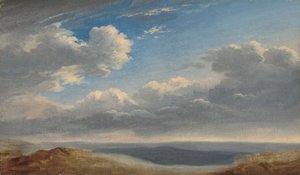 Studie von Wolken über der römischen Campagna, ca. 1782-1785 von Pierre Henri de Valenciennes