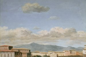 Studie des Himmels am Quirinal