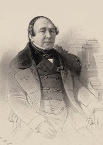 Porträt des Opernsängers Louis Antoine Eléonore Ponchard 1787-1866, 1850 von Pierre Hippolyte Aumont
