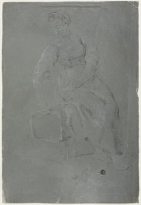 Sitzende Frau von Pierre Jacques Volaire