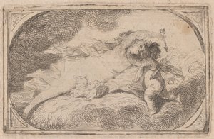 Venus und Amor von Pierre Lacour the Elder