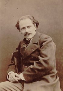 Porträt des Komponisten Jules Massenet 1842-1912, 1880