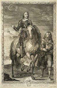 Reiterporträt von Oliver Cromwell