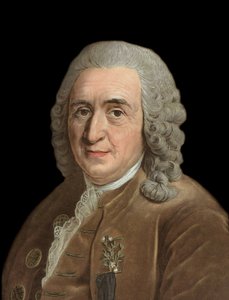 Porträt von Carl von Linné (1707-1778), schwedischer Naturforscher - Gravur von Pierre Michel Alix (1762-1817) von Pierre Michel Alix