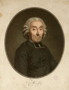 Porträt von Gabriel Bonnot de Mably 1709-1785, ca. 1790