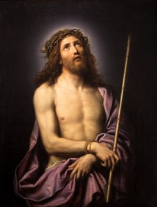 Christus mit dem Rohr (Ecce Homo), 1690 von Pierre Mignard