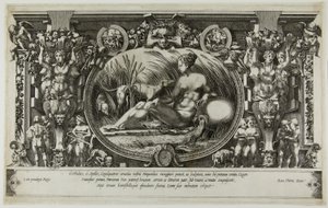 Die Nymphe von Fontainebleau von Pierre Milan