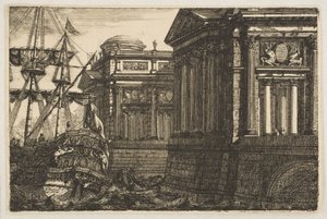 Hafenszene, ca. 1760