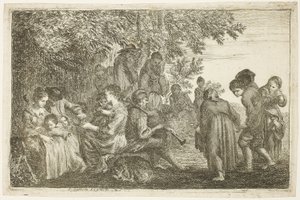 Gartenparty von Pierre Parrocel