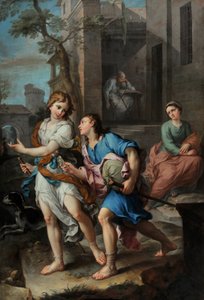 Junger Tobie links von Pierre Parrocel