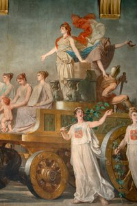 Fresko Der Triumph der Republik von Pierre Paul Lêon Glaize
