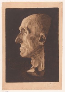 Totenmaske von Antonio Canova