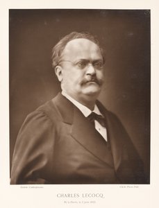 Charles Lecocq (Paris, 1832) von Pierre Petit