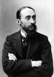 Fernand Anne Piestre Cormon (1845-1924) Maler der französischen Schule, fotografiert von Pierre Petit um 1870-1890, aus der Sammlung Felix Potin, 500 zeitgenössische Berühmtheiten, Frankreich Malerei von Pierre Petit