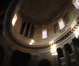 Barockarchitektur: Kapelle der Alten Charite (1679 - 1707), Kloster von Marseille, von Architekt Pierre Puget (1622 - 1694). Innenansicht. Marseille, Bouches-du-Rhone.