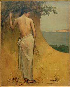 Mädchen am Meer