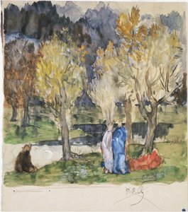 Heiliger Hain von Pierre Puvis de Chavannes