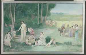 Sommer von Pierre Puvis de Chavannes