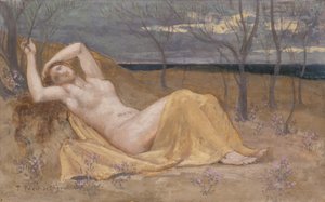 Tamaris, ca. 1886-87 von Pierre Puvis de Chavannes