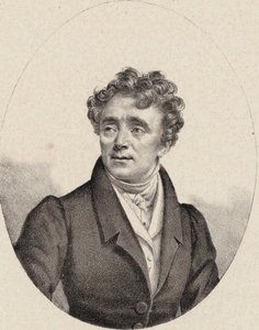 Porträt des Opernsängers Louis Antoine Eléonore Ponchard 1787-1866, ca. 1835