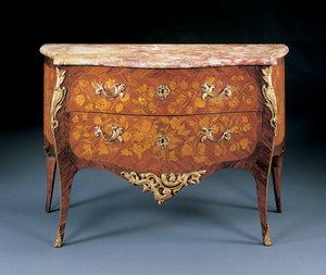 Louis XV Kommode, Mitte des 18. Jahrhunderts