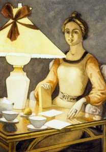 Angele, Illustration aus "Paludes" von Andre Gide