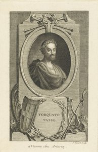 Porträt von Torquato Tasso 1544-1595, ca. 1770