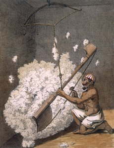 Baumwolle karden, 1782