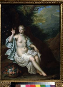 Porträt der Nymphe Flora von Pieter Borm