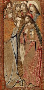Triumphe der Mutter Gottes oder Panos de Oro, ca. 1500-02 von Pieter (attr. to) Coecke van Aelst