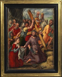 Christus trägt das Kreuz