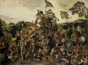 St. Martins Tag Kirmes, 1598 von Pieter Balten