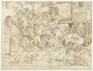 Sturz des Magiers Hermogenes von Pieter Bruegel (I)