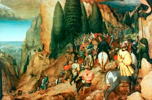 Die Bekehrung des heiligen Paulus, 1567 von Pieter Bruegel the Elder