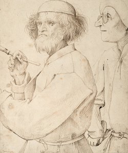 Der Maler und der Käufer von Pieter Bruegel the Elder