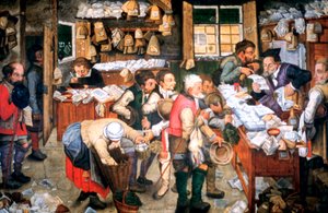 Zahltag, um 1584-1638